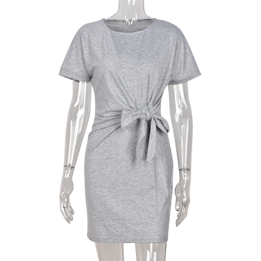 Summer Casual Round Neck Dress