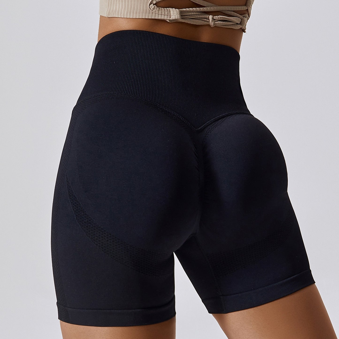 Peach Lift Seamless Yoga Shorts