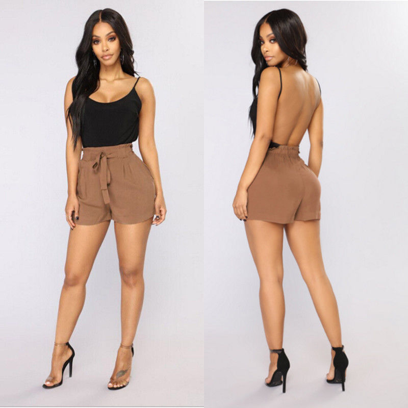 Sexy Summer Elastic Waist Shorts