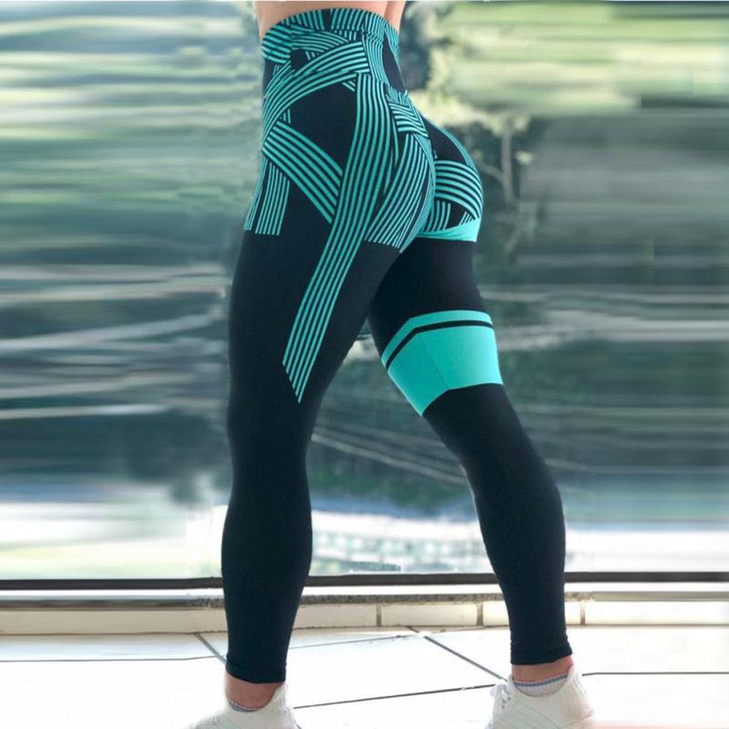 Galaxy Print Seamless Leggings High Waist Fitness Yoga Pants