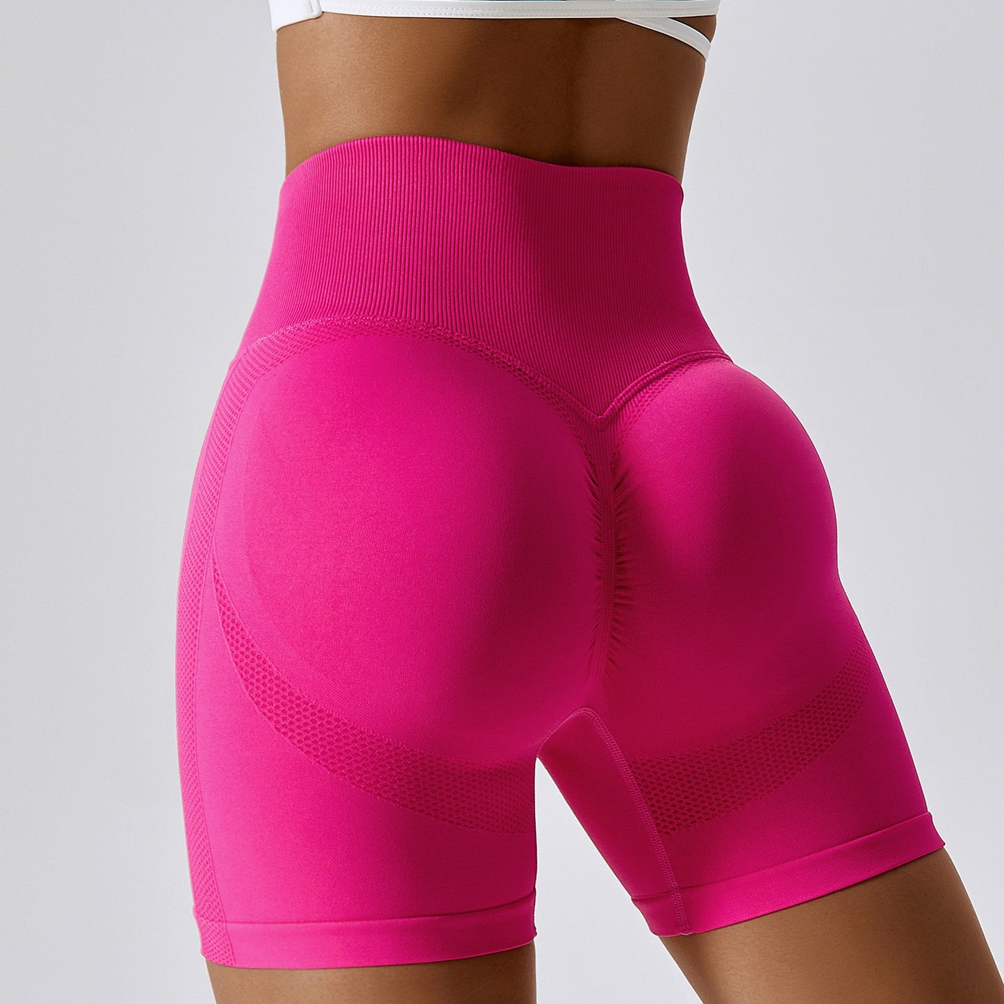 Peach Lift Seamless Yoga Shorts