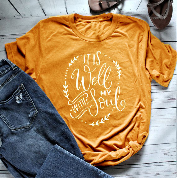 'It Is Well With My Soul' Graphic T-Shirt