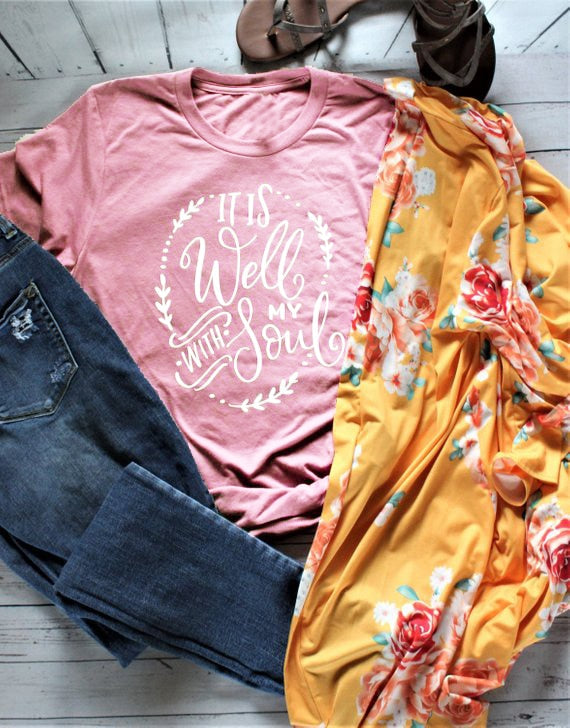 'It Is Well With My Soul' Graphic T-Shirt
