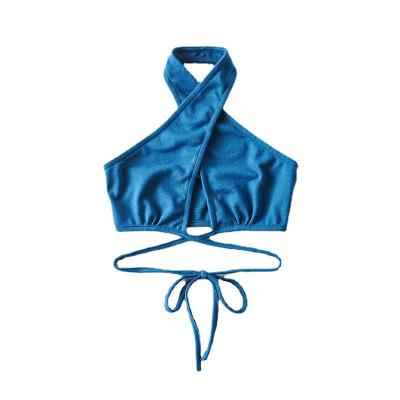 Beach Babe Tieback Halter Top