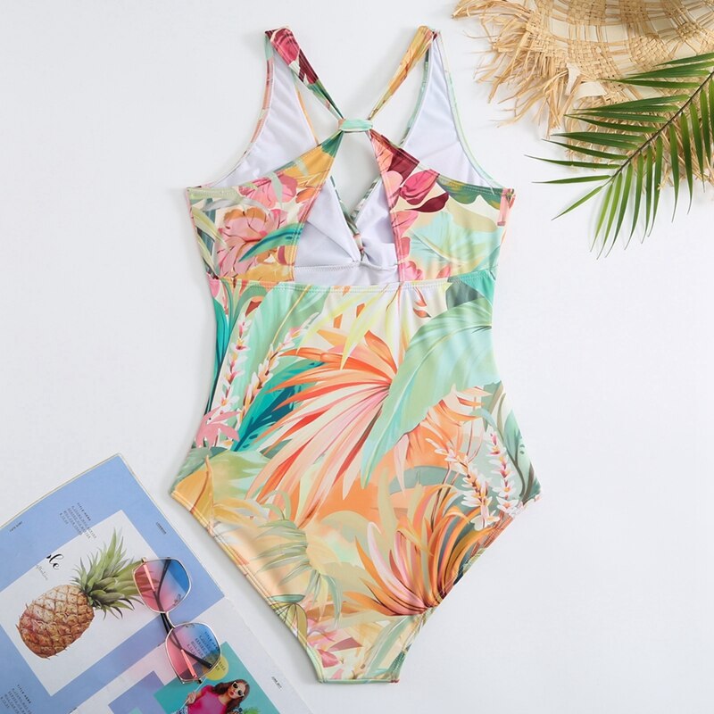 Vintage Crossback One Piece with Wrap