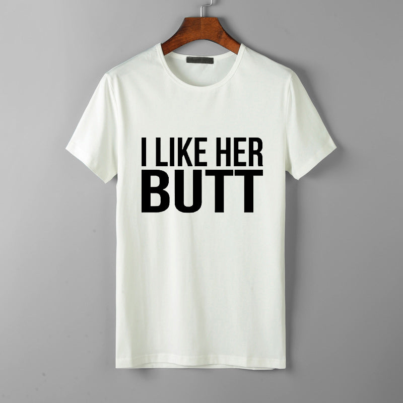 'I Like His Beard 'I Like Her Butt' T Shirt