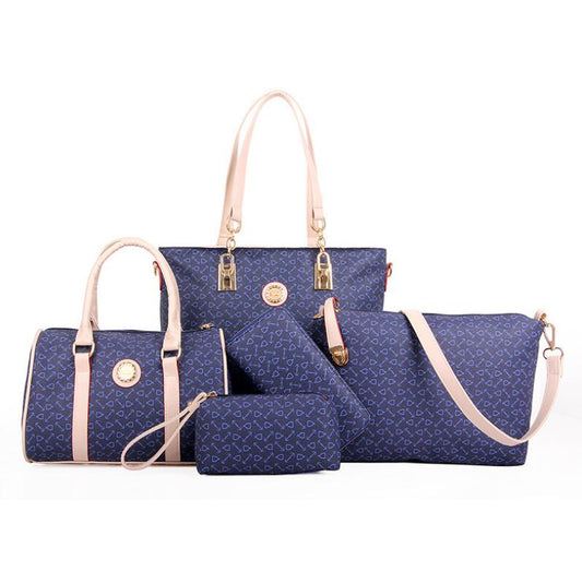 6 Pc Set Vacation Time Handbag