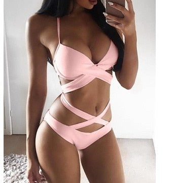 Tie Me Up Bandage Bikini