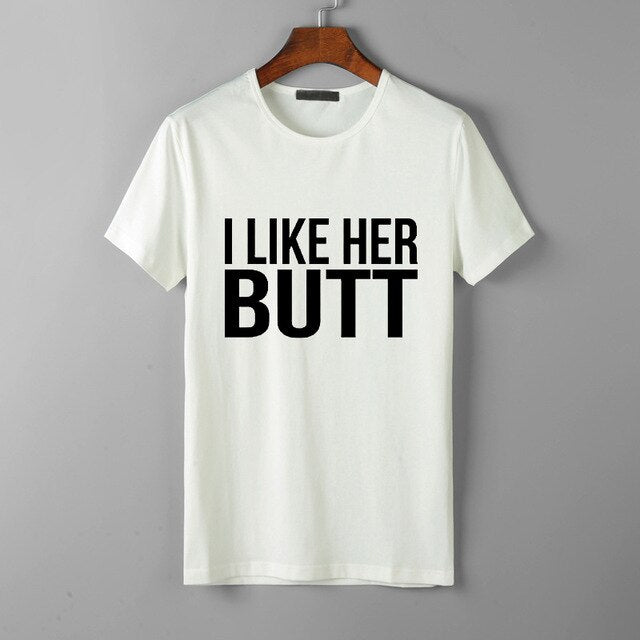 'I Like His Beard 'I Like Her Butt' T Shirt