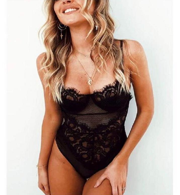 Paisley & Lace Underwire Bra Bodysuit