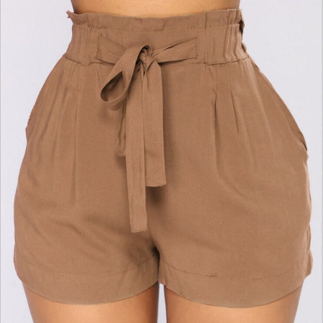 Sexy Summer Elastic Waist Shorts