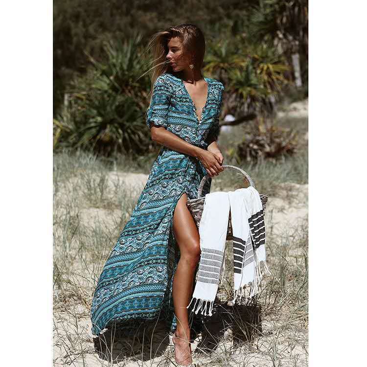 Boho Elegant Maxi Dress