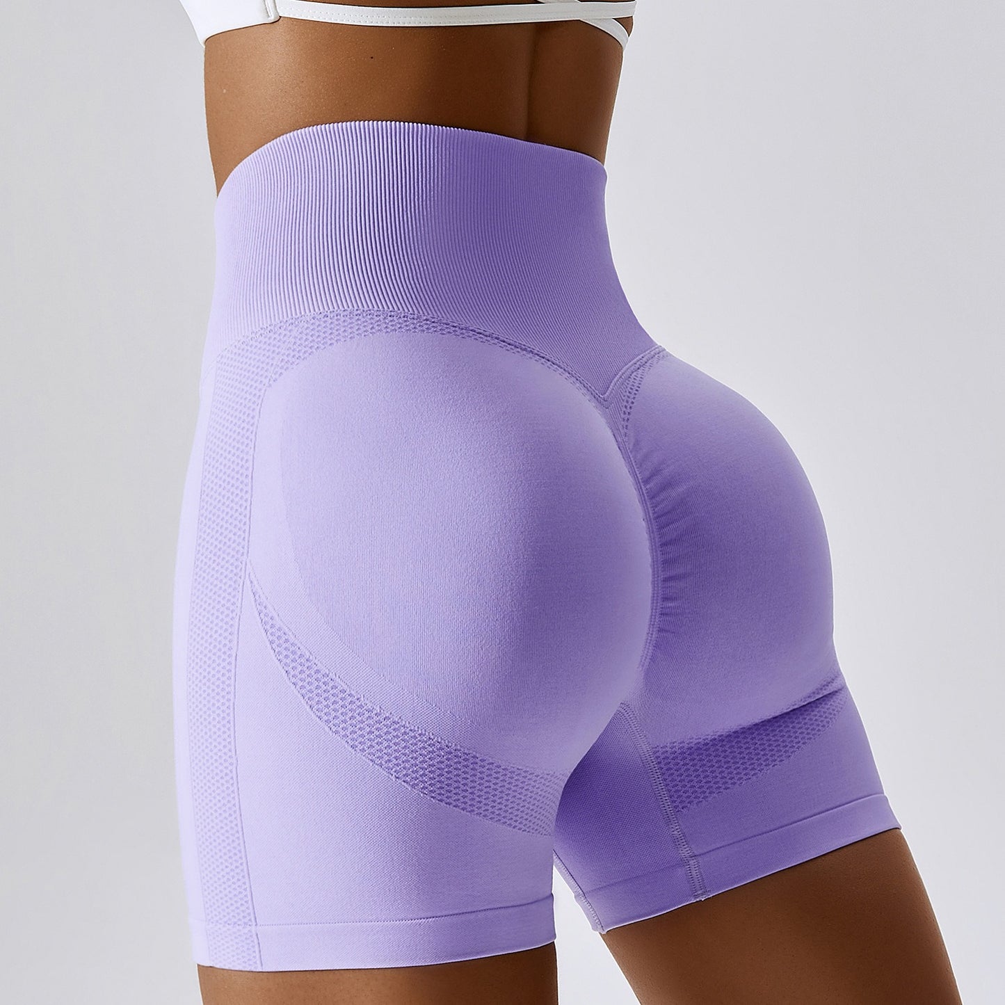 Peach Lift Seamless Yoga Shorts