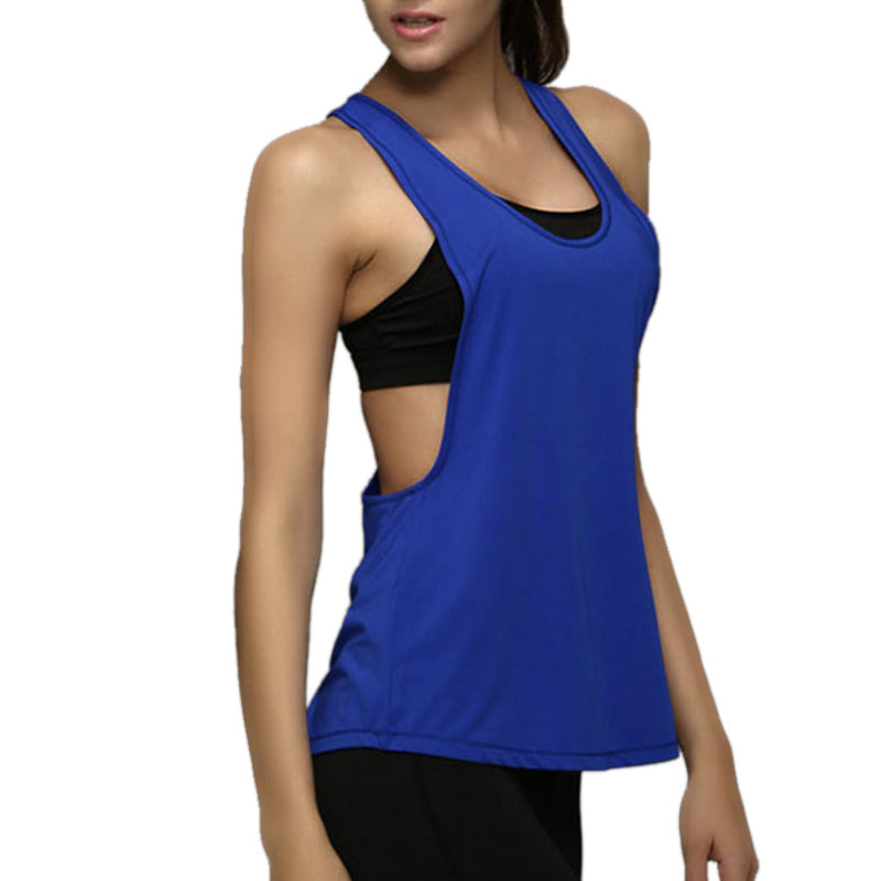 Racerback Loose Sleeveless Fitness Shirt