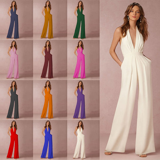 Spring Fling Flowing Jumpsuit