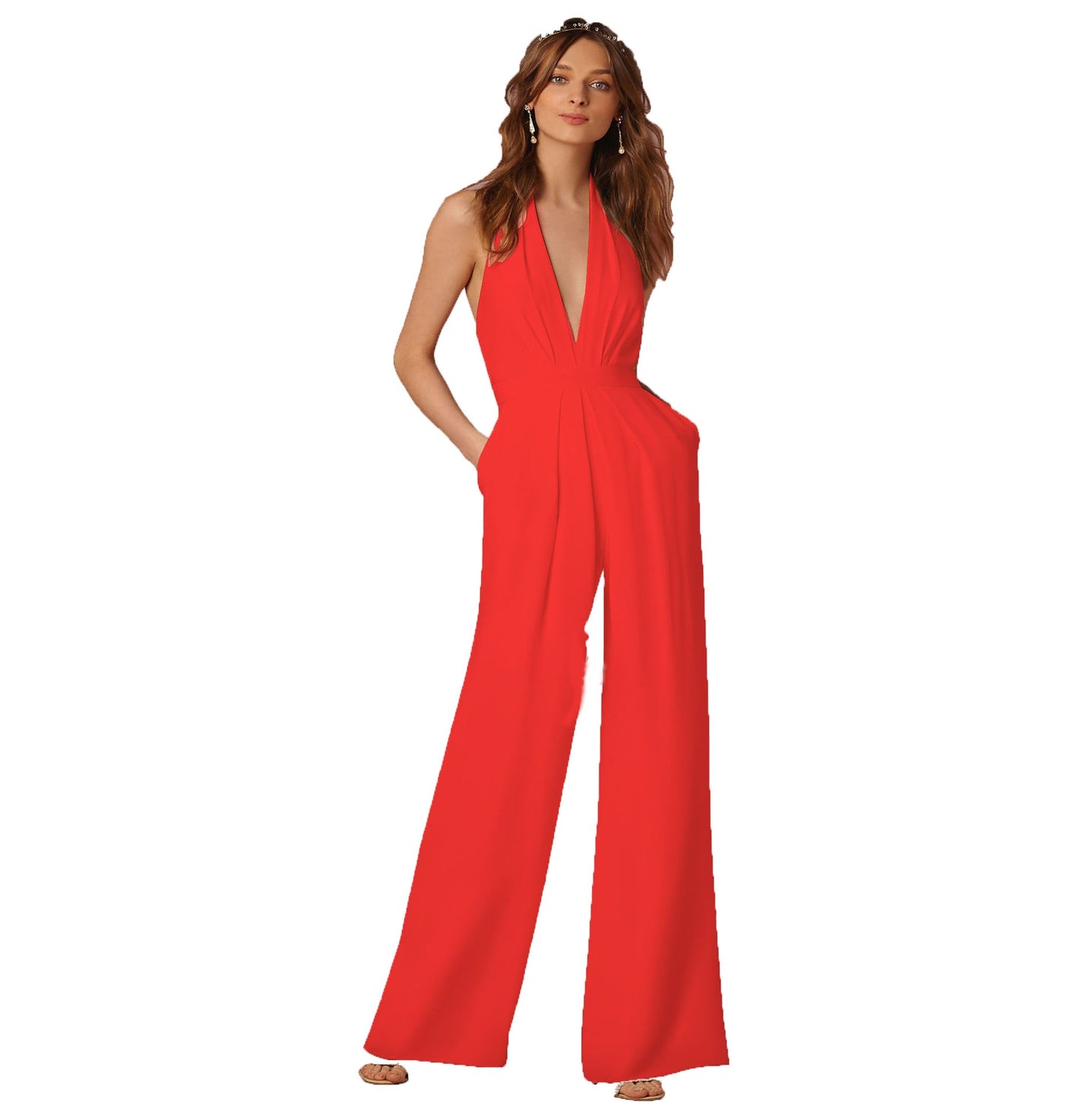 Spring Fling Flowing Jumpsuit