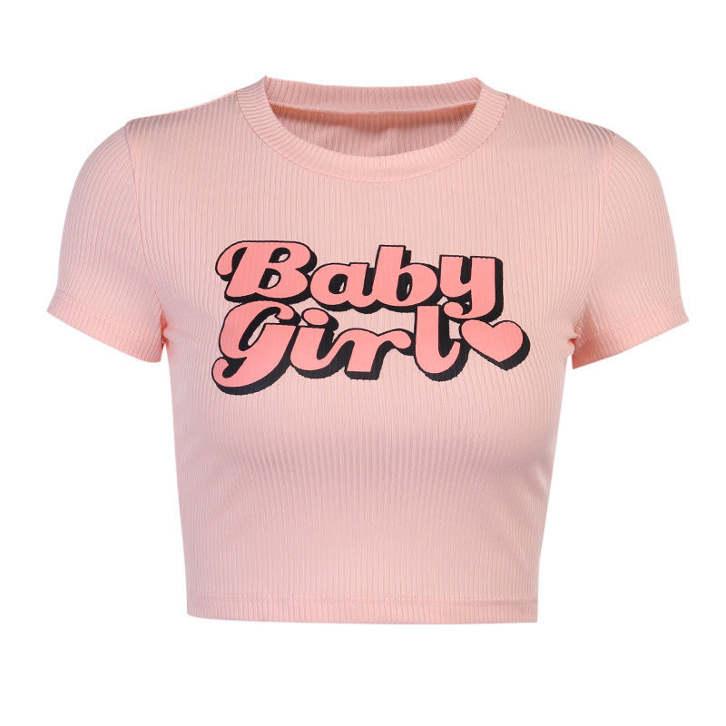 Baby Girl Crop Top T-Shirt