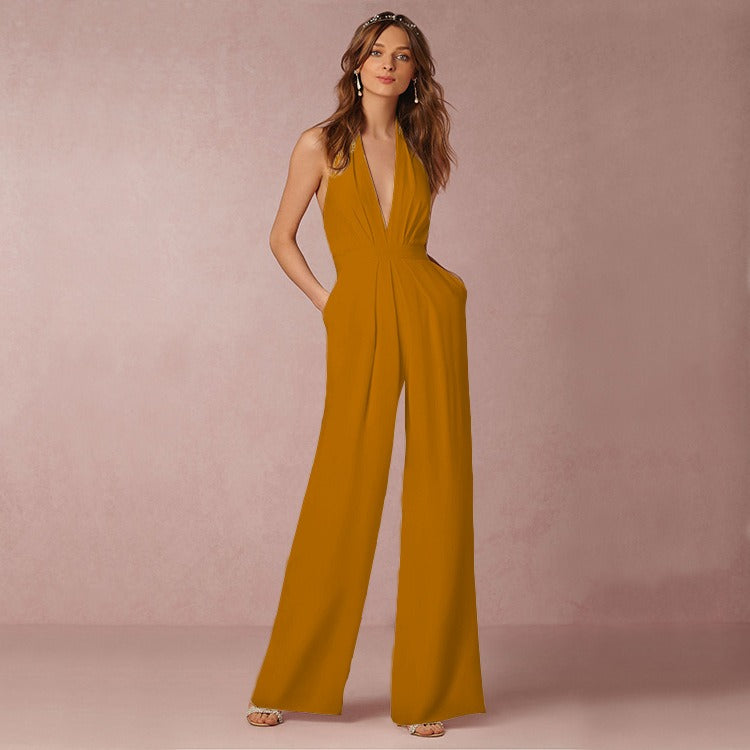 Spring Fling Flowing Jumpsuit