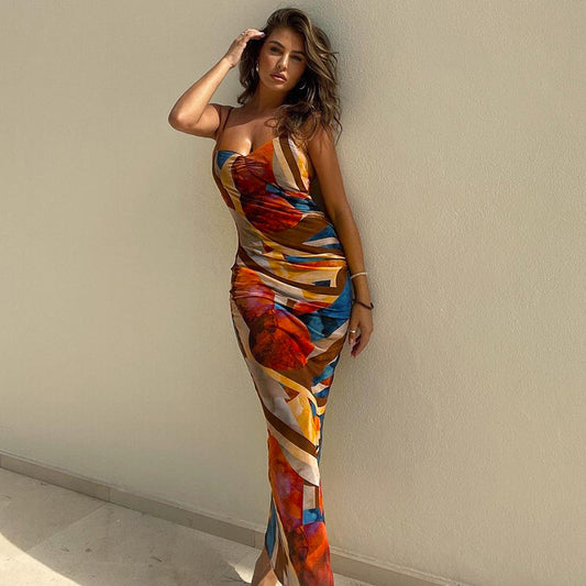 Sexy & Sophisticated Printed Bodycon Pencil Dress