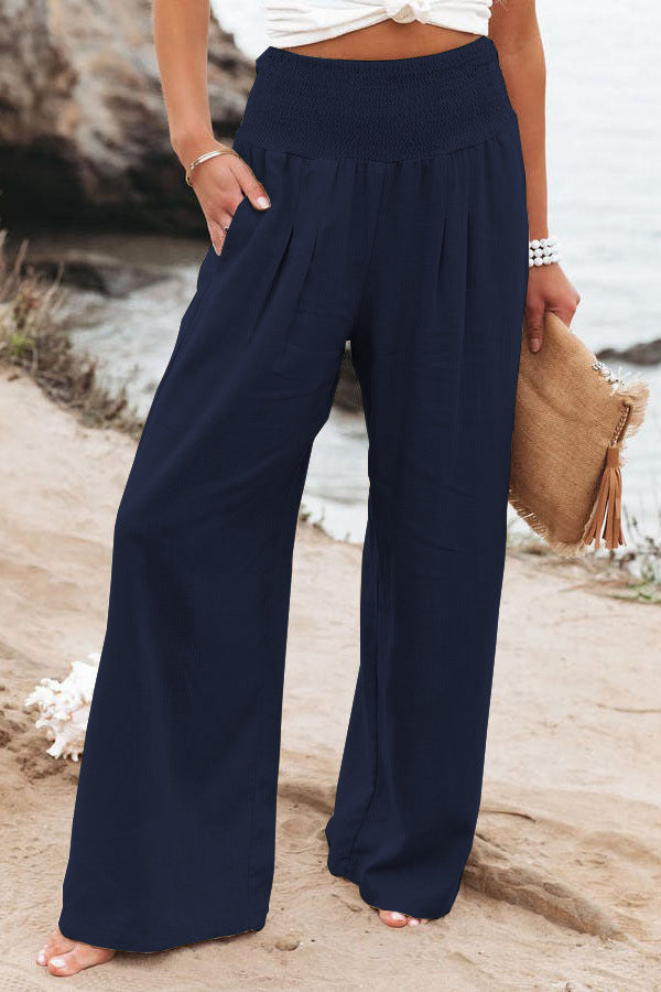 Spring Fling Linen Wide Leg Pants