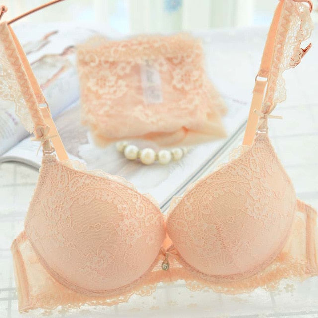 Sweet & Sexy Lace Push up Bra & Panty Set