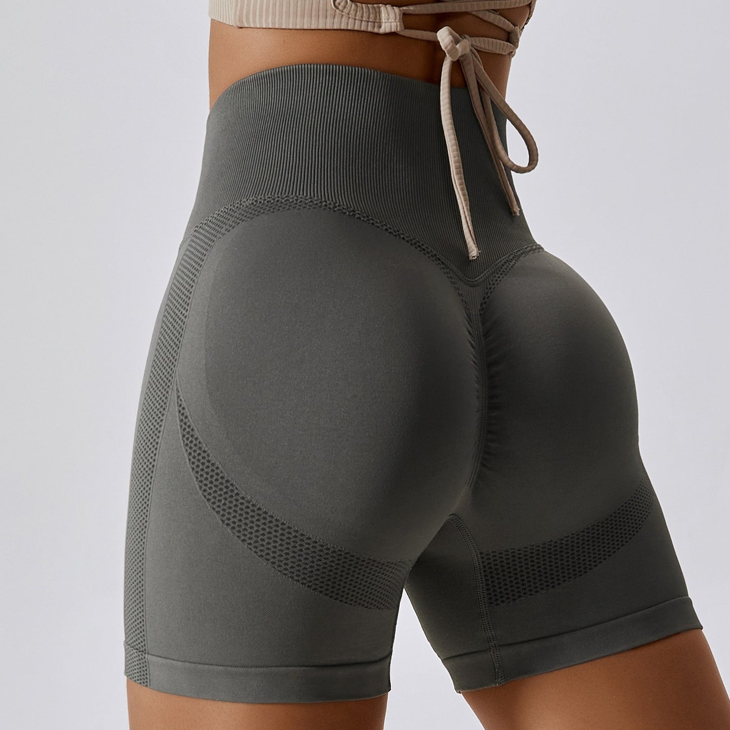 Peach Lift Seamless Yoga Shorts