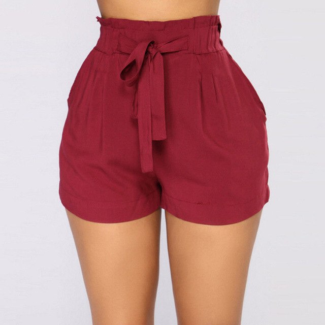 Sexy Summer Elastic Waist Shorts